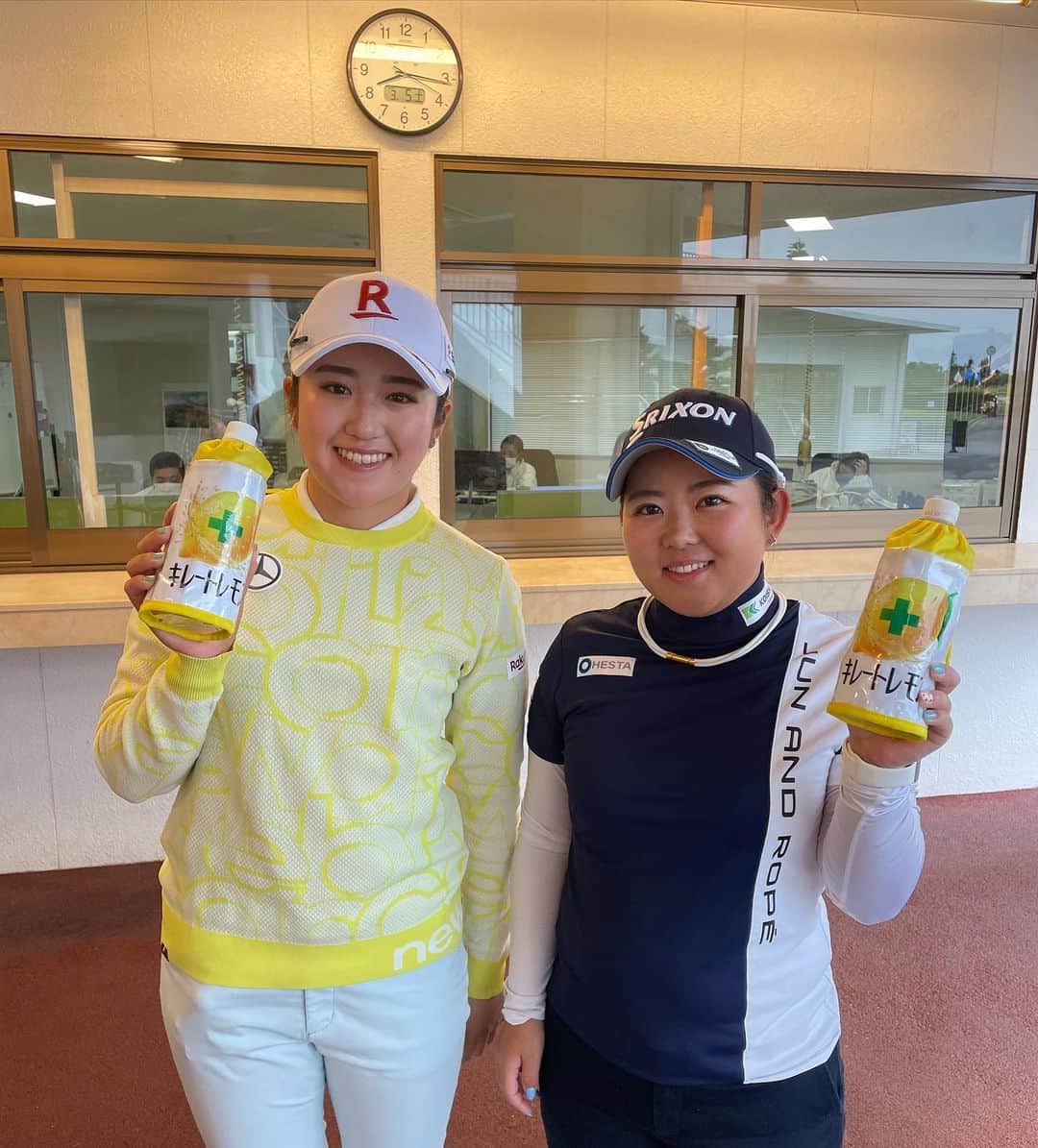 稲見萌寧さんのインスタグラム写真 - (稲見萌寧Instagram)「たぁたんと🍋  #pokkasapporo」3月10日 19時48分 - mone173.golf