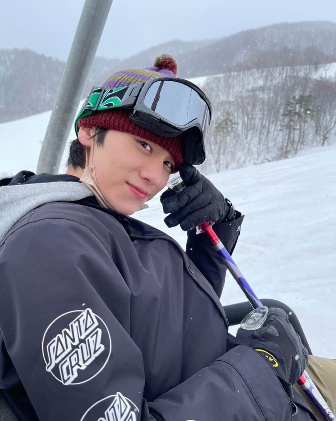 のインスタグラム：「설산은 당분간 작별.👋⛄️」
