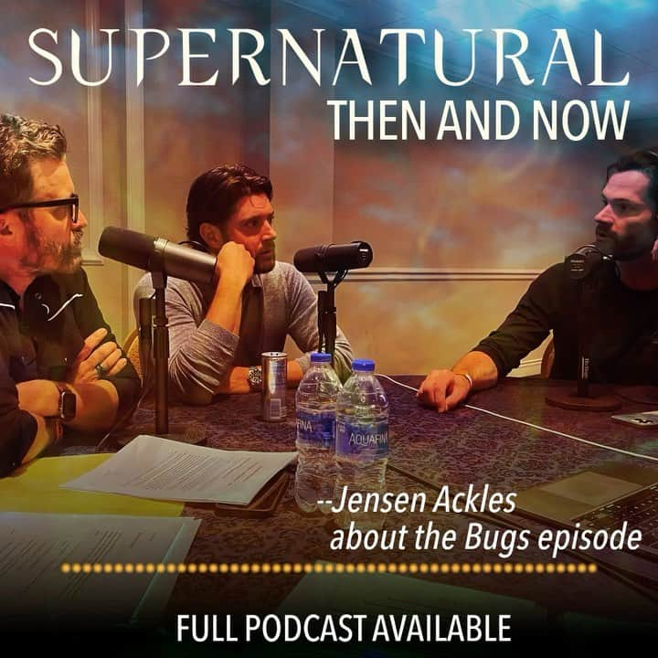 リチャード・スペイト Jrのインスタグラム：「In this week’s episode of “Supernatural Then And Now”, @jensenackles recalls how legendary director #KimManners gently encouraged him to get in the room of bees by threatening to beat his ass. Listen & subscribe wherever you get your podcasts.   @robenedict @jaredpadalecki @storymillmedia #SPNfamily #SPNpodcast #supernatural #RobBenedict #richardspeightjr」