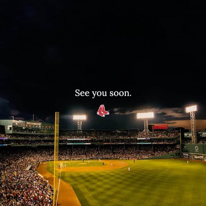 ボストン・レッドソックスのインスタグラム：「Baseball, sweet, sweet, baseball.」