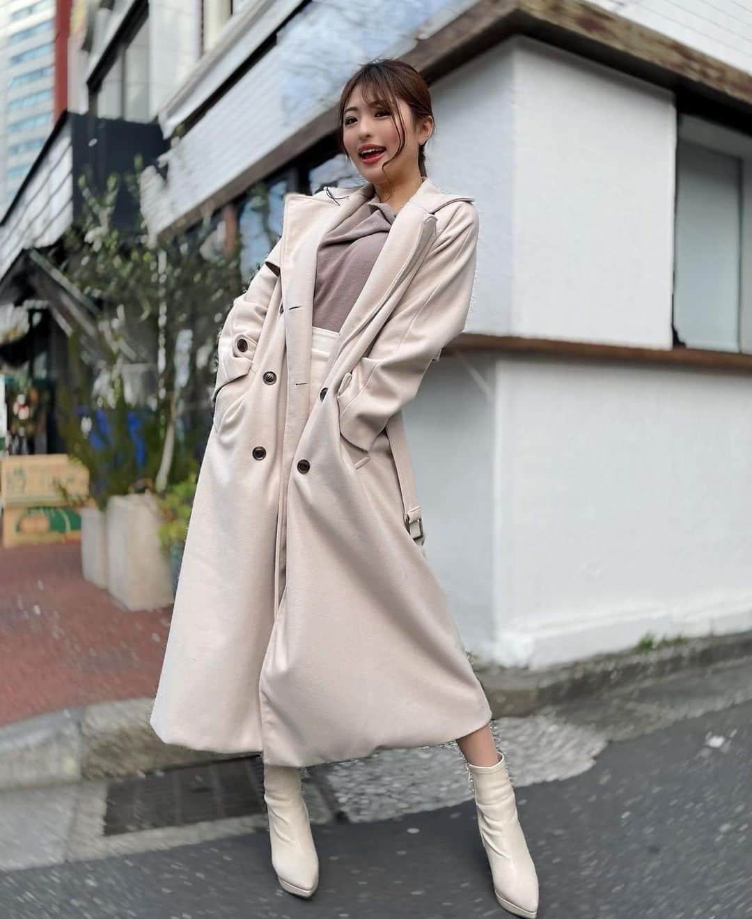 MIYABIのインスタグラム：「早く満開の桜見たいなぁ🌸  お花見したぁい🍡💕」