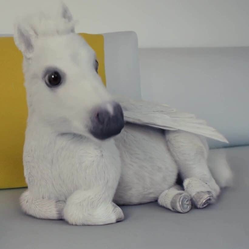 のインスタグラム：「When you hear a Plush Pegasus toy is coming soon... 👀 #BMW #BMWElectric」