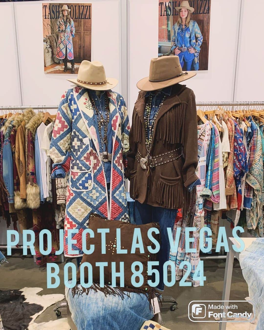 ターシャポリッツィのインスタグラム：「If you are in Las Vegas at the @projectshow - be sure to stop by Booth 85024!」