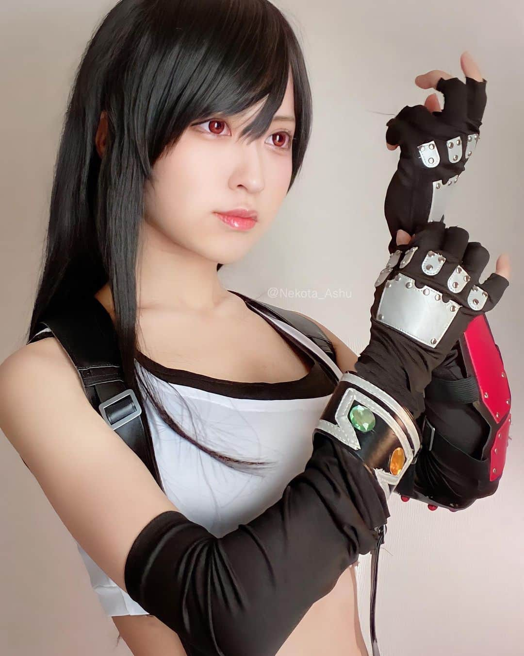 猫田あしゅさんのインスタグラム写真 - (猫田あしゅInstagram)「ティファ・ロックハート Tifa Lockhart .  #cosplay #cosplaygirl #cosplayphoto #cosplayer #cosplayphotography #コスプレ #コスプレイヤー #コスプレ女子 #コスプレ撮影 #角色扮演 #角色扮演者  #コスプレイヤー自画撮り部 #selfie #自撮り#cosplayselfie #finalfantasy7remake #finalfantasy7 #tifalockhart #tifacosplay #tifalockhartcosplay #ティファロックハート #ファイナルファンタジー #ファイナルファンタジー7 #ファイナルファンタジー7リメイク #finalfantasycosplay #ファイナルファンタジーコスプレ #finalfantasyvii #finalfantasyviiremake #最終幻想 #finalfantasy7cosplay」2月16日 17時40分 - nekota_ashu