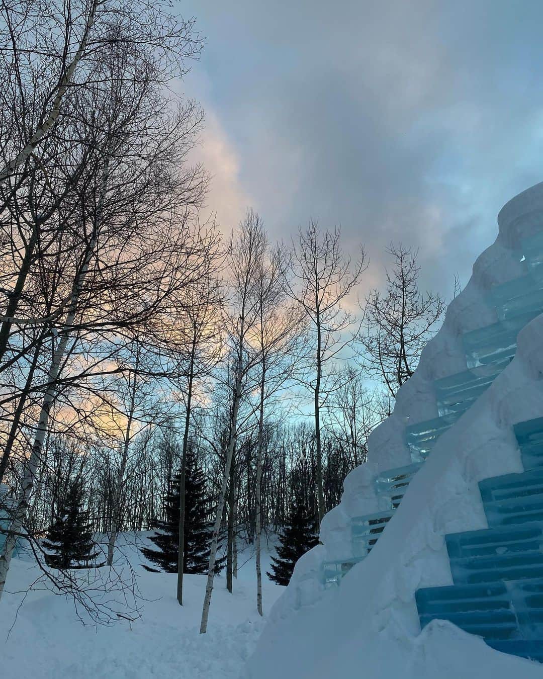 藤井萌さんのインスタグラム写真 - (藤井萌Instagram)「雪と氷の世界❄️⛄️」2月16日 19時17分 - fujii_moe