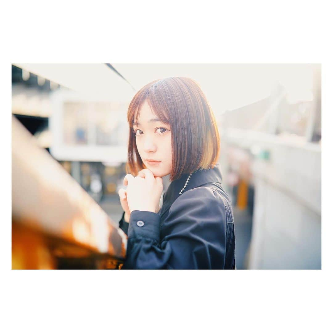 一ノ瀬陽鞠（ひまりん）さんのインスタグラム写真 - (一ノ瀬陽鞠（ひまりん）Instagram)「🐈‍⬛🖤  camera: @sho__hayakawa onepiece: @oneway_press」2月16日 19時44分 - lespros_himari