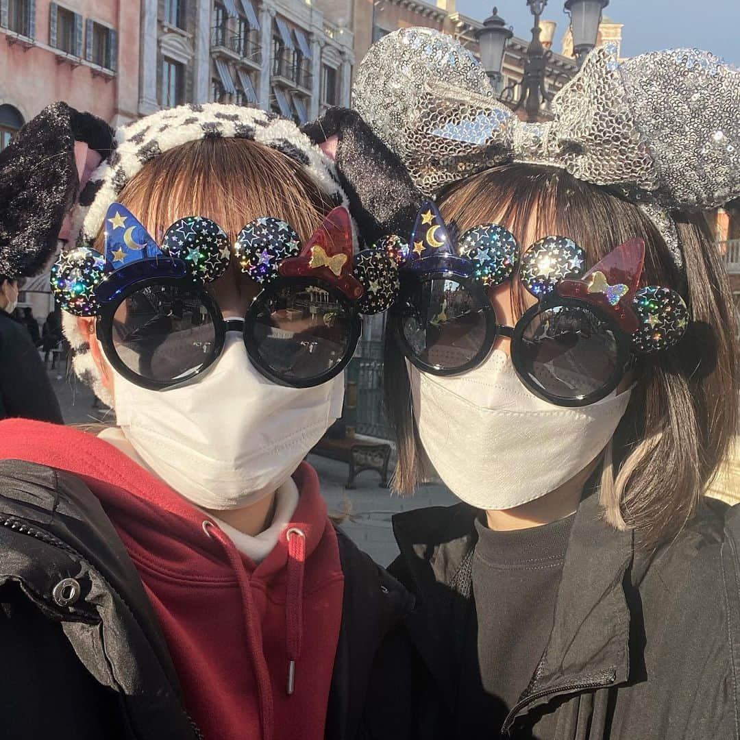 山本優菜さんのインスタグラム写真 - (山本優菜Instagram)「弾丸ディズニー🐭  すっぴんでいったからサングラスww  #ディズニー #ディズニーシー #ゆななの」2月16日 21時20分 - yamamoto__yuna