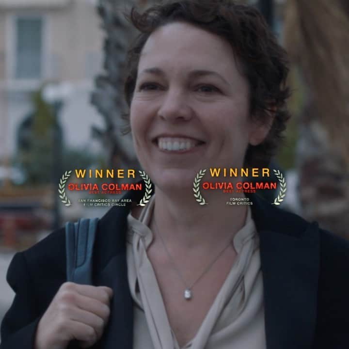 マギー・ジレンホールのインスタグラム：「“I had been trying not to explode…and then I exploded.” Nominated for 3 Academy Awards® including Best Actress, Olivia Colman stars in #TheLostDaughter.」