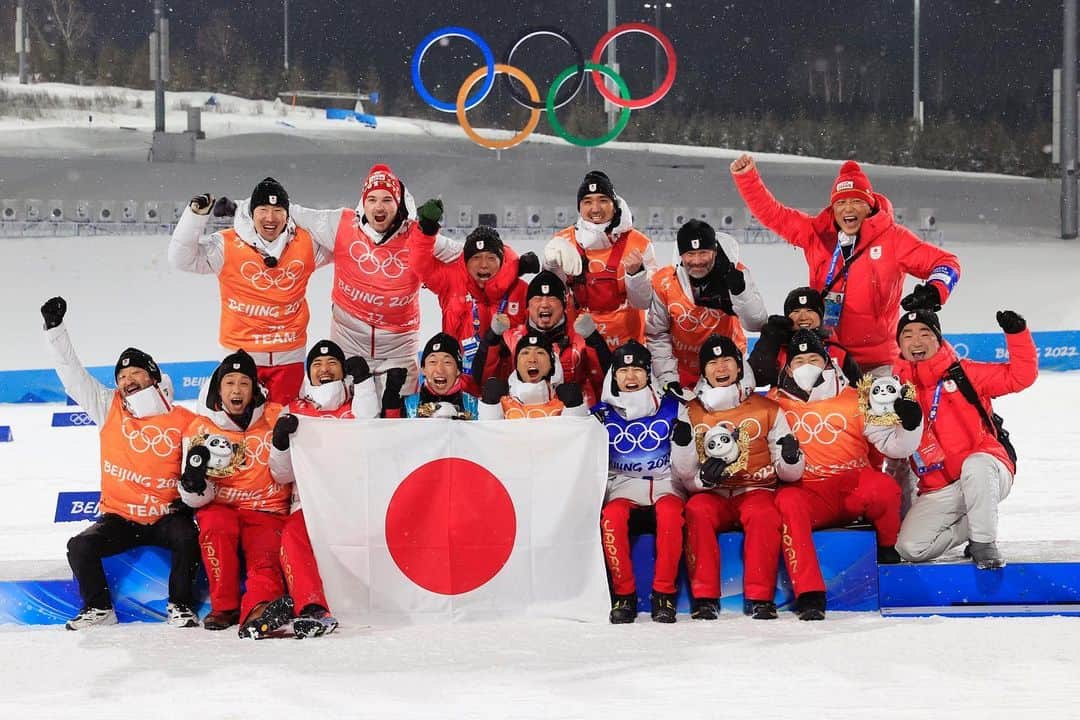 渡部暁斗さんのインスタグラム写真 - (渡部暁斗Instagram)「I'm so proud to be a part of this team. Thank you🤙 #teamjapan #olympics #beijing2022」2月18日 1時01分 - wtbakt