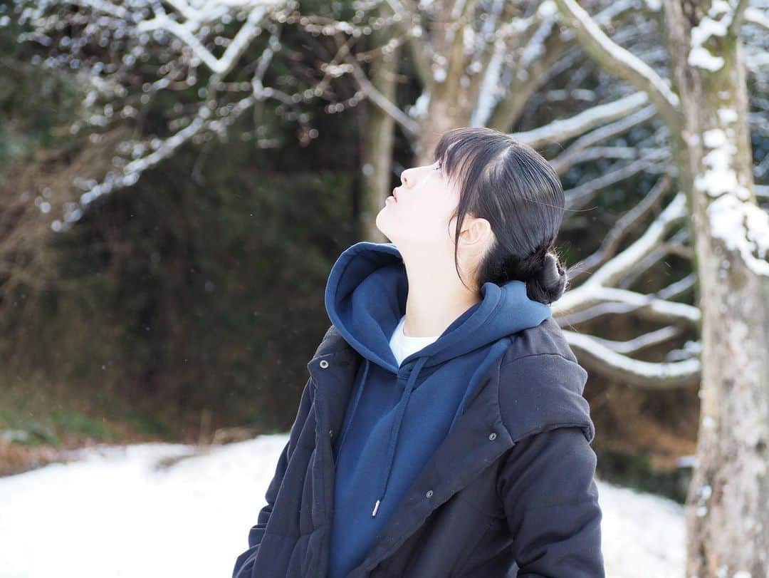 久保咲玖良さんのインスタグラム写真 - (久保咲玖良Instagram)「#雪」2月18日 12時46分 - sakura__4141