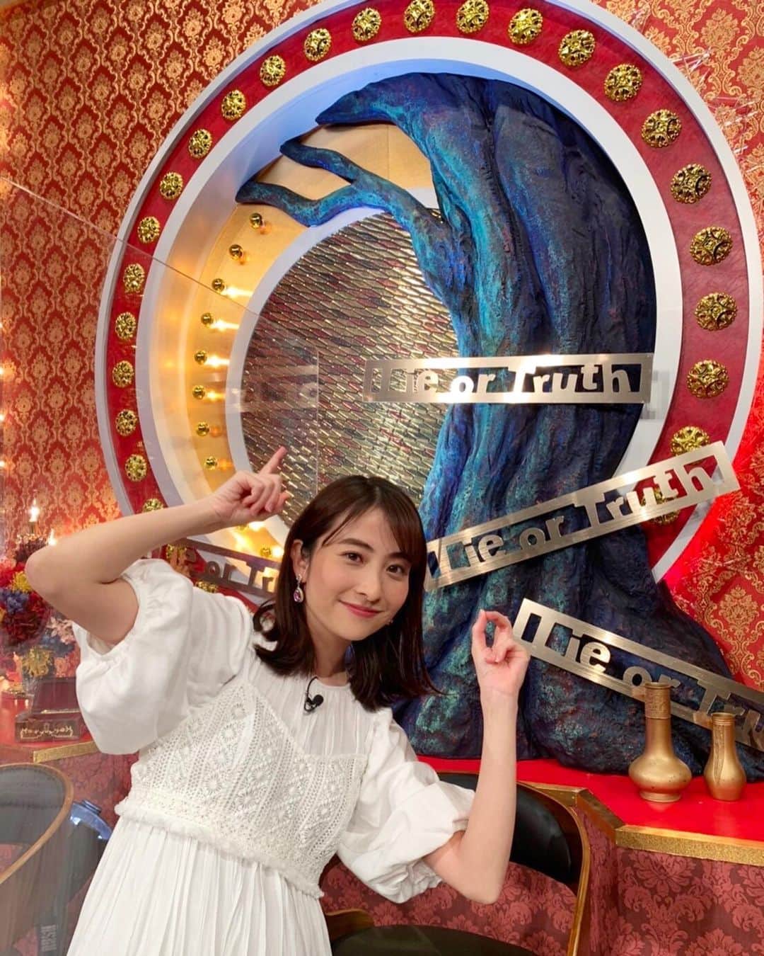 日比麻音子のインスタグラム：「オオカミ少年🐺の金曜日！  スタジオが大きく変わったところもあるのです！ オオカミがところどころに隠れていて… 探してみてください👀  #オオカミ少年 の #金曜日 #🐺」