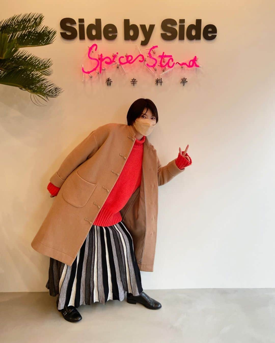 Negiccoのインスタグラム：「先日オープンした、 古町5番町の スパイスセレクトショップ 「Side by Side Spice Stand」 個人的にかなり気に入りました。 定期的に食べに行きます。 アーモンドミルクチャイは、 初めて飲んだ飲み物。 これも美味しかった！  11時～17時が営業時間。 火曜日休み  古町5番町の アーケード内にあります。  #Negicco #Megu」