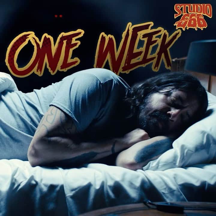 フー・ファイターズのインスタグラム：「In ONE WEEK, Foos go to hell in @studio666movie. Only in theatres starting February 25. Get tickets NOW at the link in bio.  #Studio666Movie」