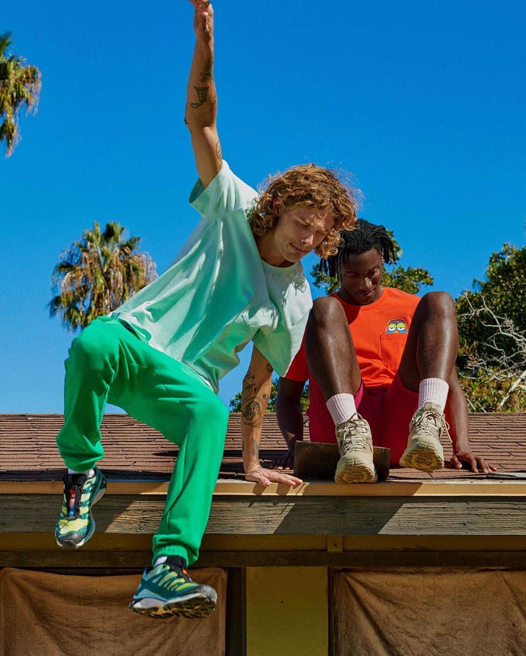 Wal-Mart Stores, Incのインスタグラム：「Introducing Bonobos Fielder, from our friends at Team @Bonobos ☀️⛵️ Head to our stories to shop this new line of streetwear + athleisure inspired styles designed for the anytime explorer. #Streetleisure #WalmartFashion #BonobosFielder」
