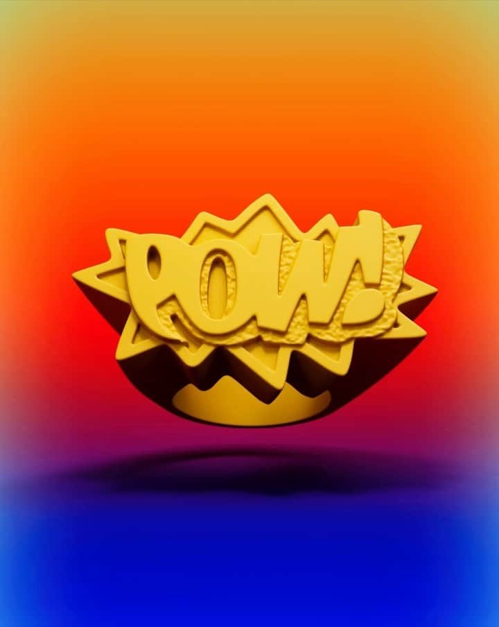 VERBALのインスタグラム：「POW!®️ Reboot REVEALED💥💥💥  Check out the collection on our official Opensea account → https://opensea.io/collection/ambushofficialpowreboot」