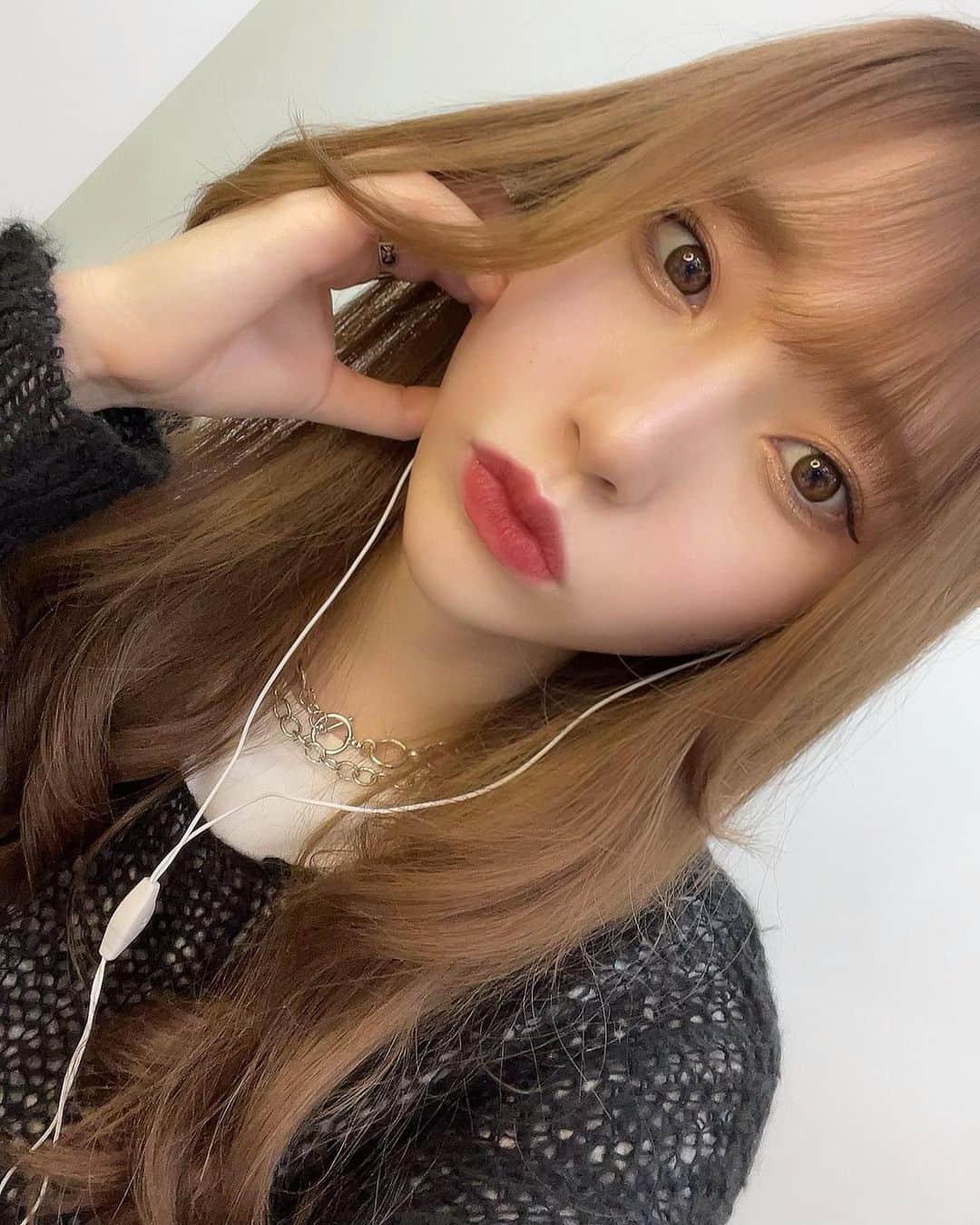 川越紗彩さんのインスタグラム写真 - (川越紗彩Instagram)「🖤⛓  本日もオンラインありがとうございました！♡」2月19日 22時05分 - saaya_kawagoe_ngt48