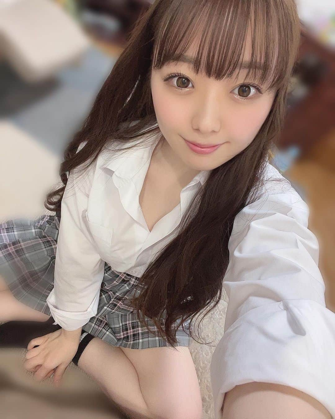 高瀬りなのインスタグラム：「生意気JK💖  #高瀬りな #act #av女優 #制服 #JK #japanesegirl #schoolgirl #followｍe #야동 #데일리 #데일리록 #팔로우 #인스타그램  #💖」