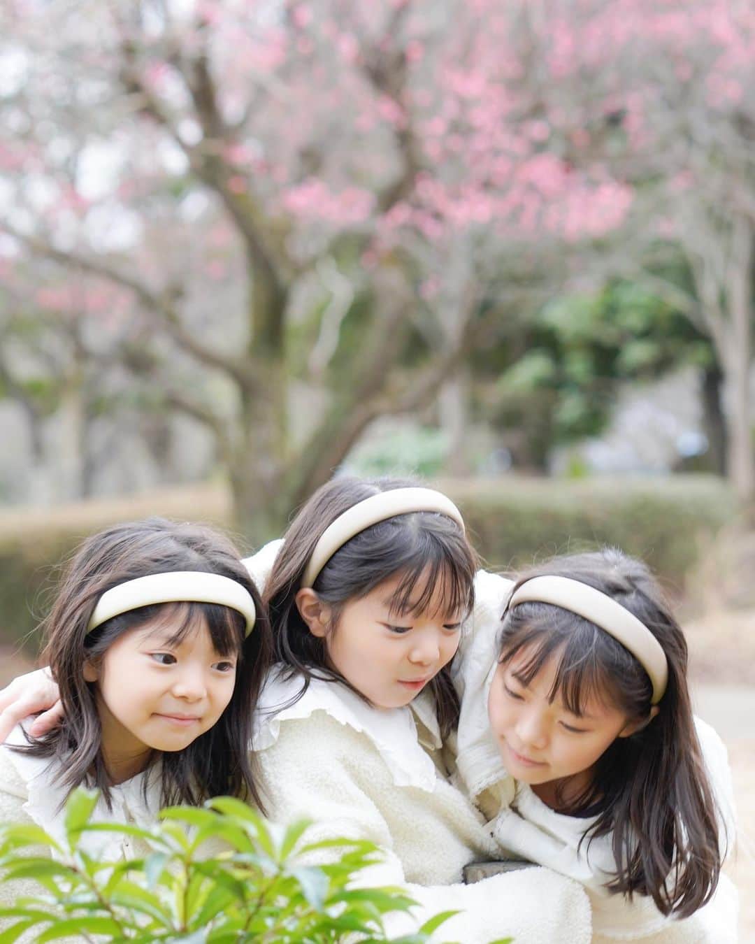 Yukiさんのインスタグラム写真 - (YukiInstagram)「梅の花がきれいで眺めていたくなるー☺️✨  スワイプ2枚目w 誰かが、転びそうなフリをするとみんな乗っかる😆💕w 3人揃うとほーんとに賑やかです😉💗w」2月20日 22時57分 - yukikuu96