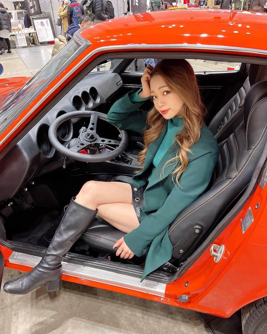 KEIさんのインスタグラム写真 - (KEIInstagram)「ツーリングいかない？♡  #nostalgic2days  #nostalgic  #パシフィコ横浜 #車好きな人と繋がりたい  #車好き女子」2月20日 15時12分 - kei_oktwins