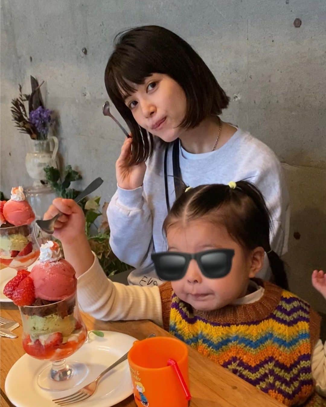 垣内彩未のグルメインスタ