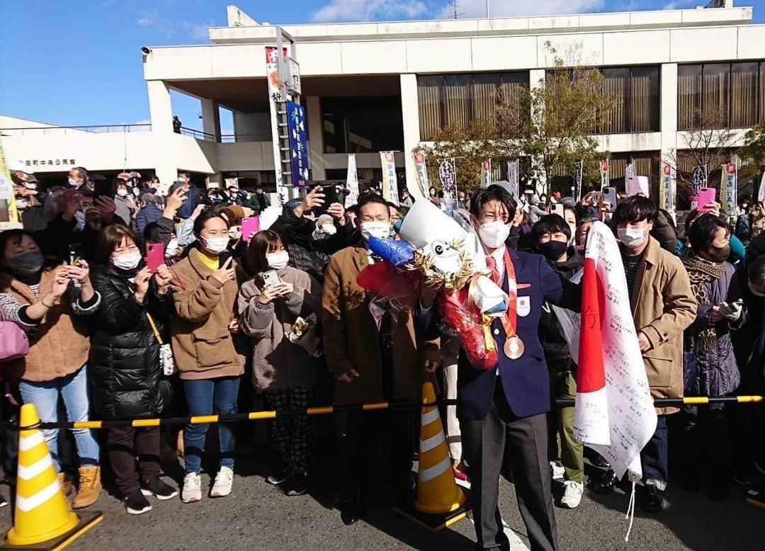 堀島行真のインスタグラム：「I AM BACK IKEDA ,GIFU🤵🏻」