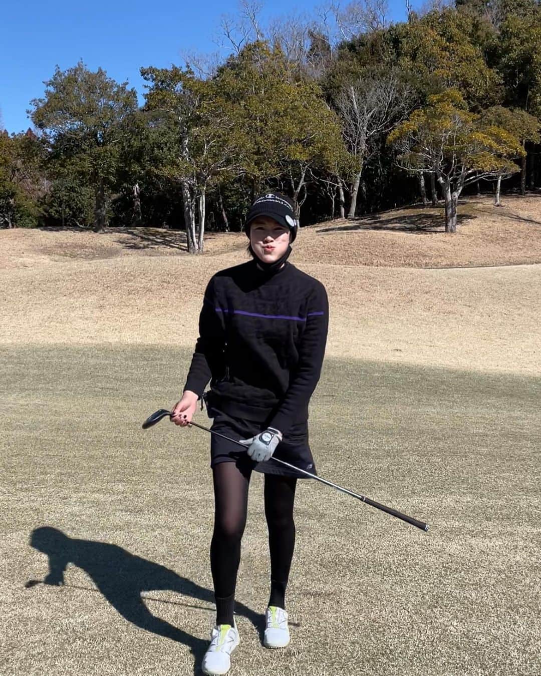 狩野舞子さんのインスタグラム写真 - (狩野舞子Instagram)「プギャーーーーー 上手くいかない事の方が断然多いよね！ だから楽しいんだよね！ね！！！ ・ #golf #ゴルフ #noppomaikogolf」2月21日 20時15分 - kanochan715