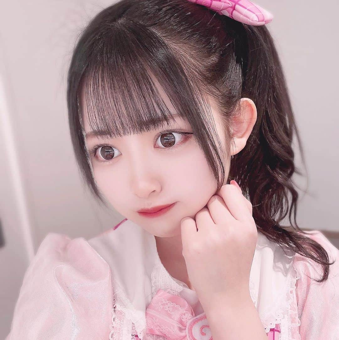 夢咲はるかのインスタグラム：「🐴💖 #サイドポニー #ポニーテール #アイドル #地下アイドル #テンシメシ」