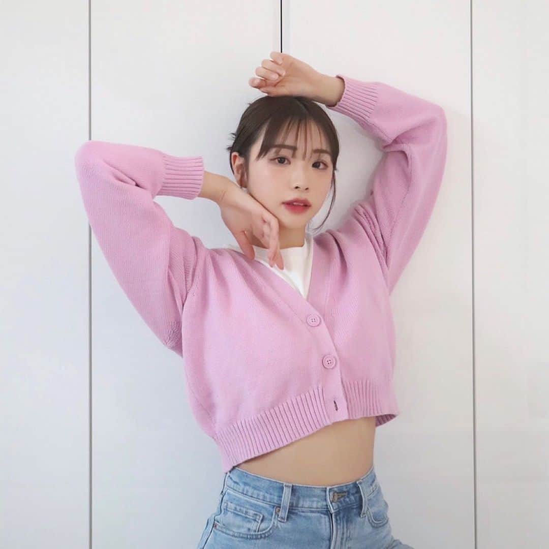 麻生果恩のインスタグラム：「🌸💞  近々春服紹介するね〜🤫」