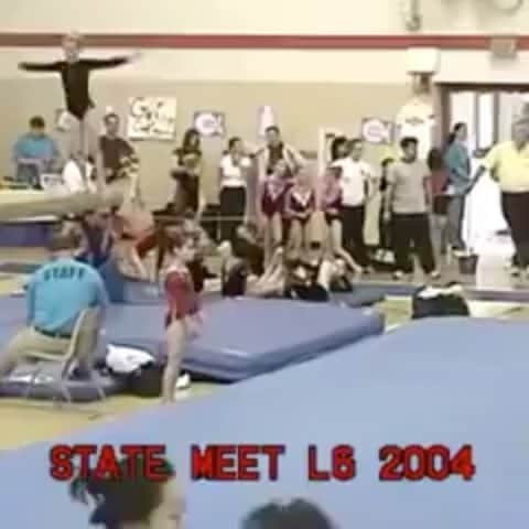 アリー・レイズマンのインスタグラム：「Baby Aly!! 😩🥰   Repost @intlgymnast」