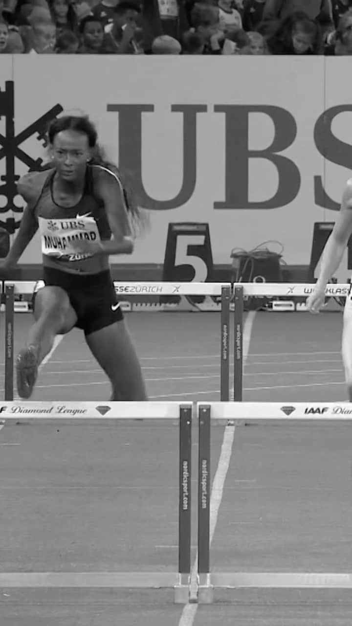 ダリラ・ムハマドのインスタグラム：「«I always felt like I wanted more» THAT’S. THE. SPIRIT. @dalilahmuhammad_ 👏  #weltklassezürich #leichtathletik #athletics #sprint #hurdles #diamondleague #reelsinstagram #motivation #motivationalquotes #sportsmotivation」