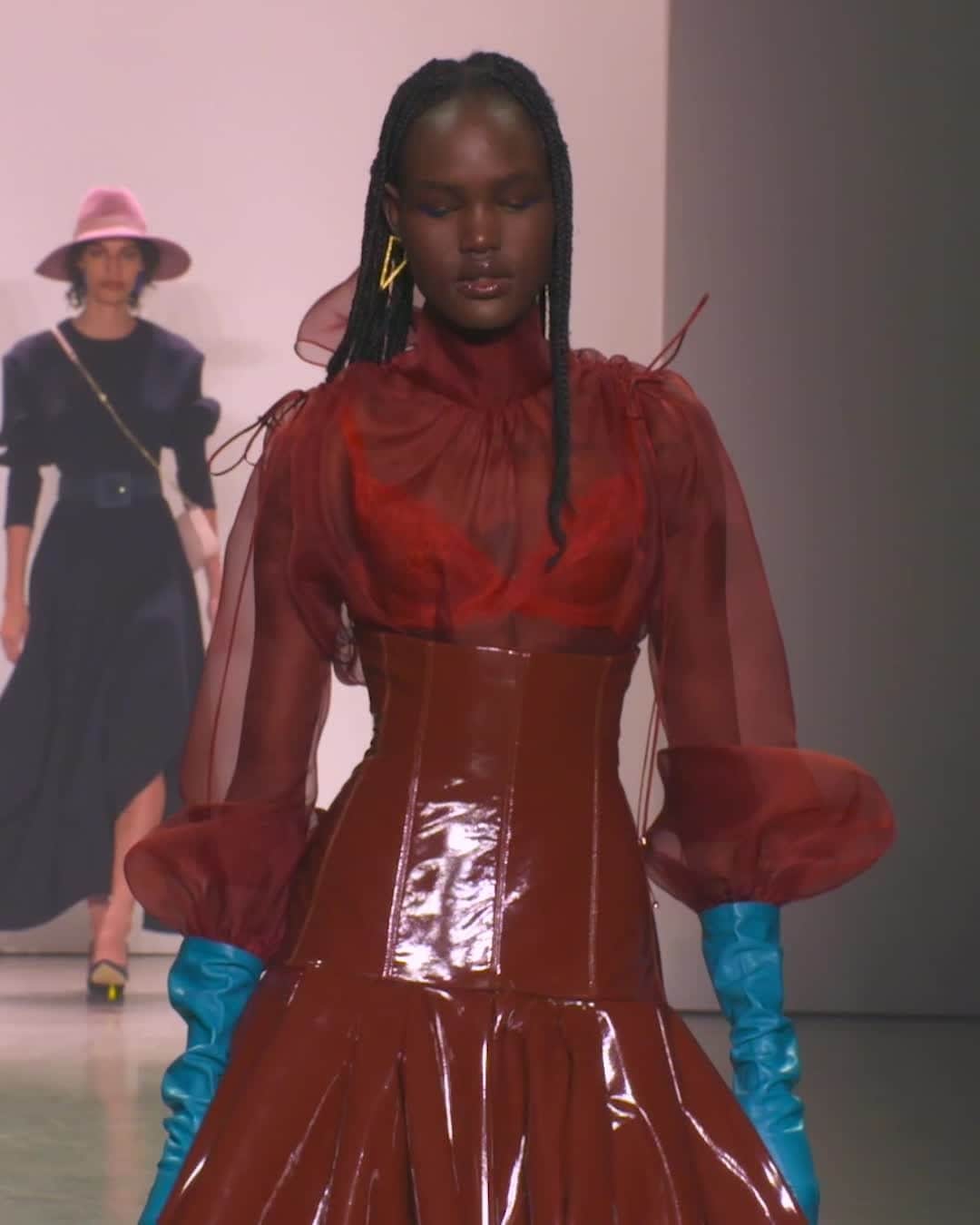 Fashion Weekのインスタグラム：「stream the full @bibhumohapatra runway now on NYFW.com 🎬 show produced by @imgfocus」