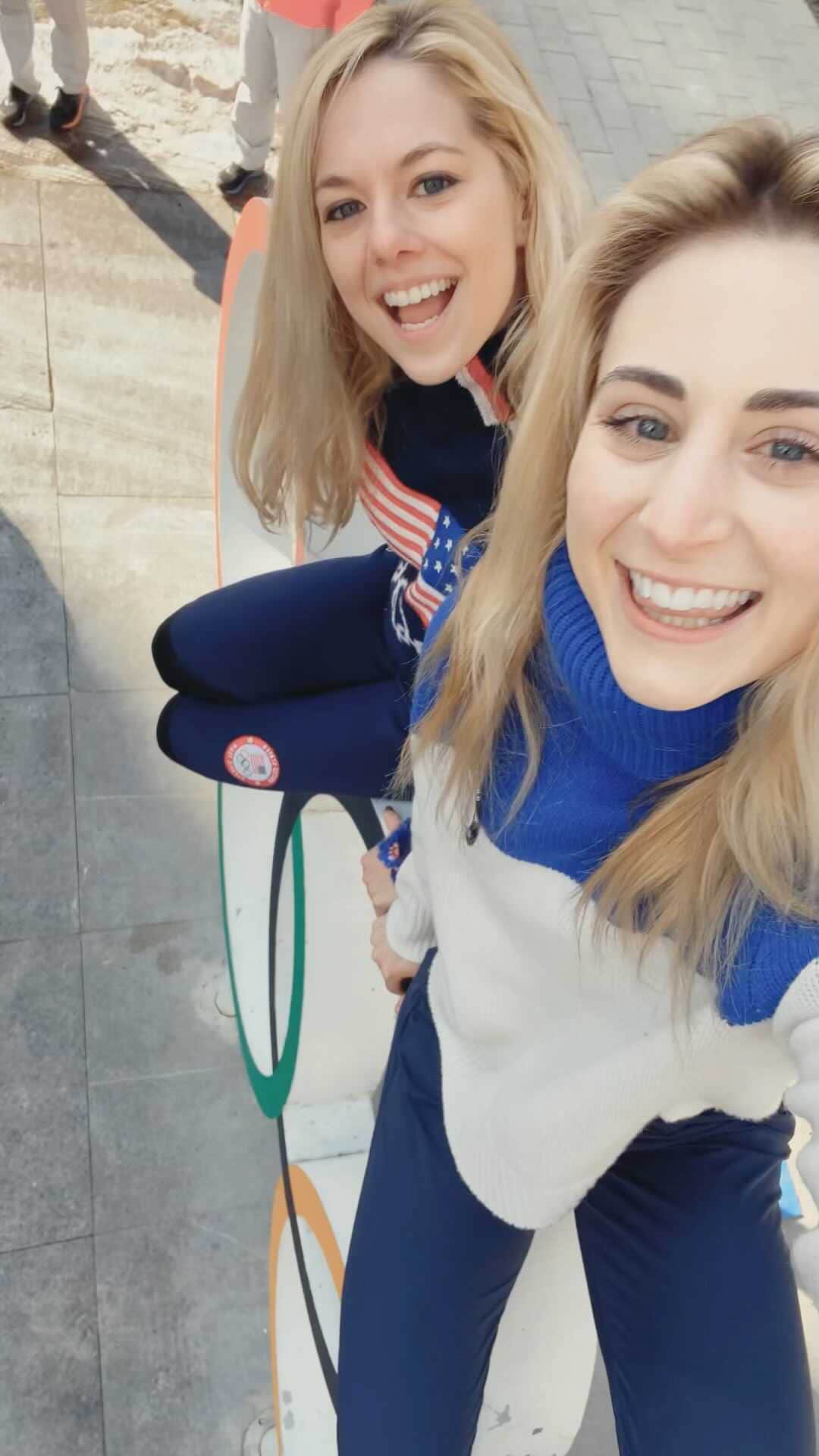 アシュリー・ケインのインスタグラム：「the chance of a lifetime 🇺🇸❤️🤍💙  #olympics #beijing2022 #teamusa #figureskating」