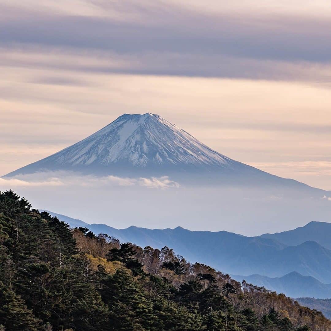 親指姫のインスタグラム：「前に富士山を見に行った時の写真🗻 いつ見ても綺麗で圧巻よね👍 #富士山の日 #三太郎 #親ちゃん #親指姫」