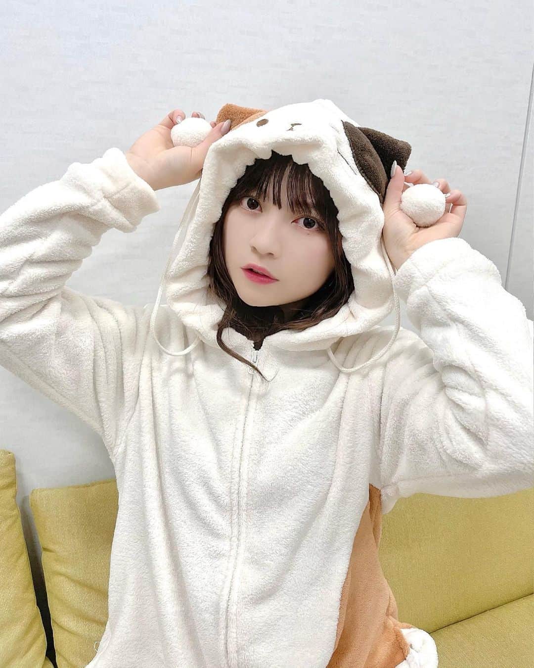 廣川奈々聖さんのインスタグラム写真 - (廣川奈々聖Instagram)「猫の日に、間に合わなかったにゃんこさんです、、🐶🐟 ⁡ ⁡ ⁡ #スーパー猫の日 #ねこのいる生活」2月23日 21時07分 - nanaseven7_u_u