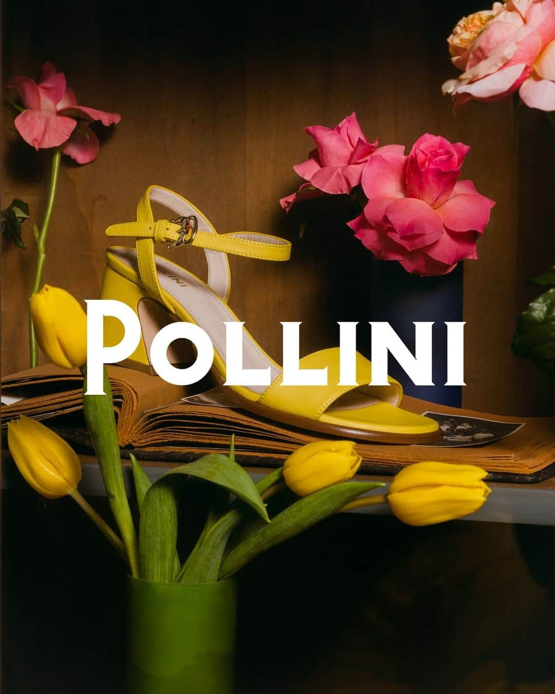 ポリーニのインスタグラム：「Drawing on the iconic elements from the brand heritage, the new Pollini Archive SS22 collection is inspired by a contemporary Eden. Discover more via link in bio.  #Pollini⁣⁣ #PolliniArchive⁣⁣ #SS22」