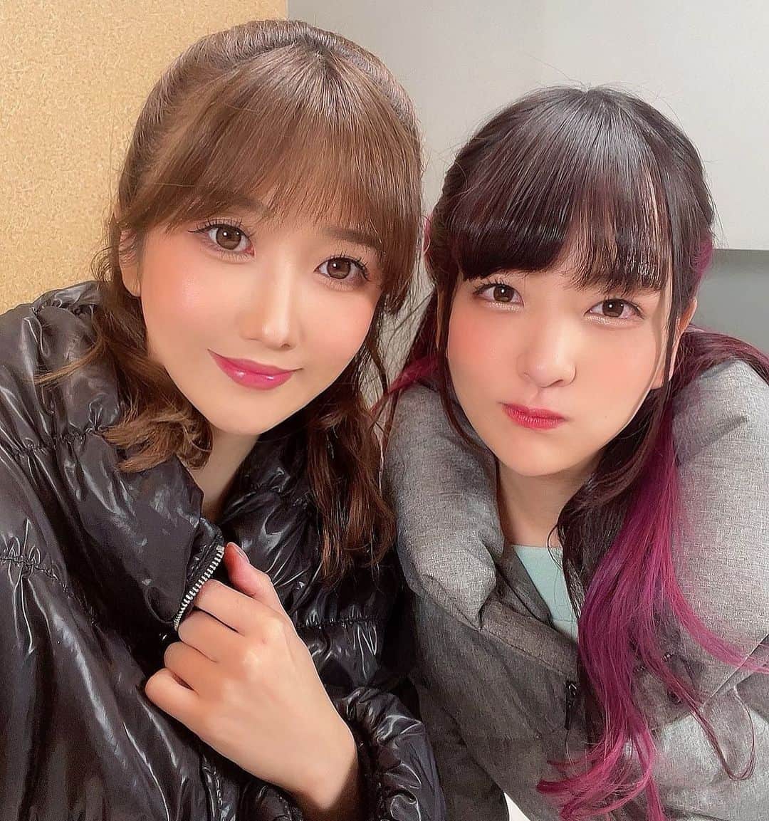のインスタグラム：「あと約3ヶ月で現役引退のあべちゃん 引退前に共演できました☺️ 引退最後の日まで応援してる！」