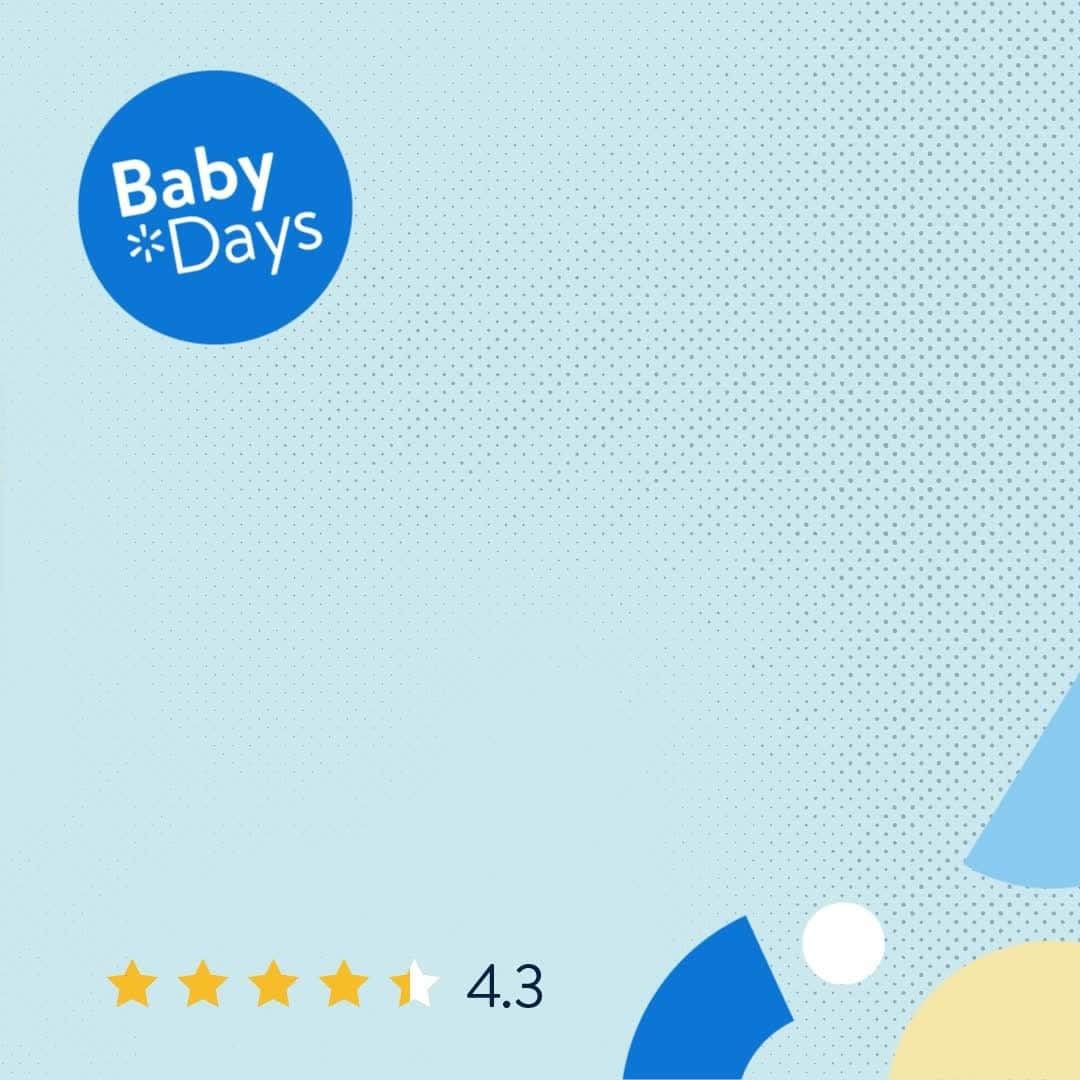 Wal-Mart Stores, Incのインスタグラム：「Baby Days continues—snag all the top-rated diapers, must-have snacks, & formula your baby needs for less! 🙌🏼 Shop Baby Days & order pickup or delivery through March 31. 👶🏼 #Walmart #BabyDays」