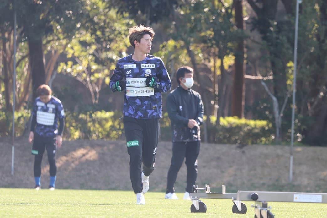 松本歩夢のインスタグラム：「キャンプ終了！  沢山のサポートありがとうございました！  #fc岐阜」