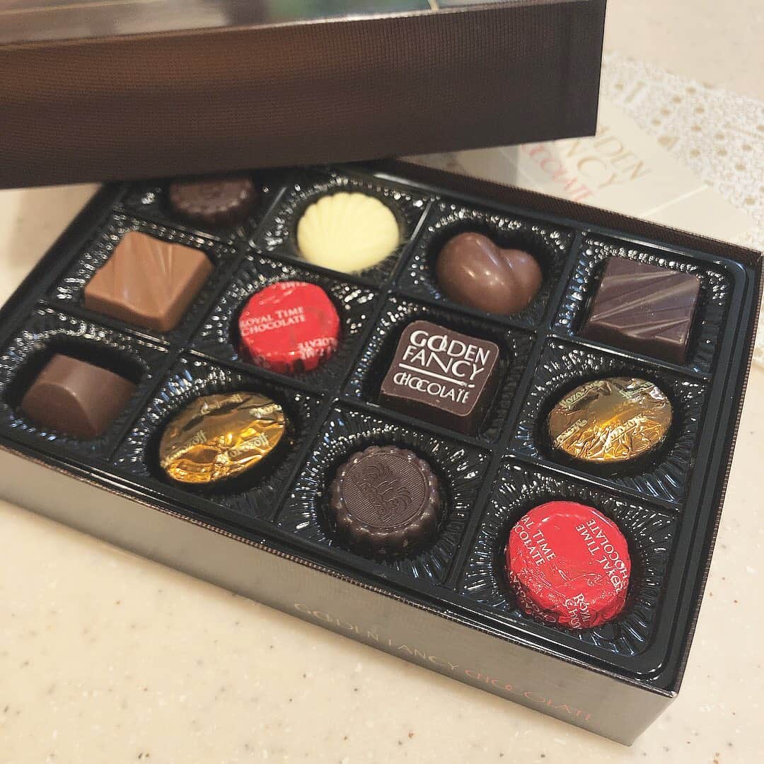 のインスタグラム：「. . . るなさんからみんなで食べてってチョコ届きました( °꒳° ) 美味しかった( °꒳° )  #からぴち」