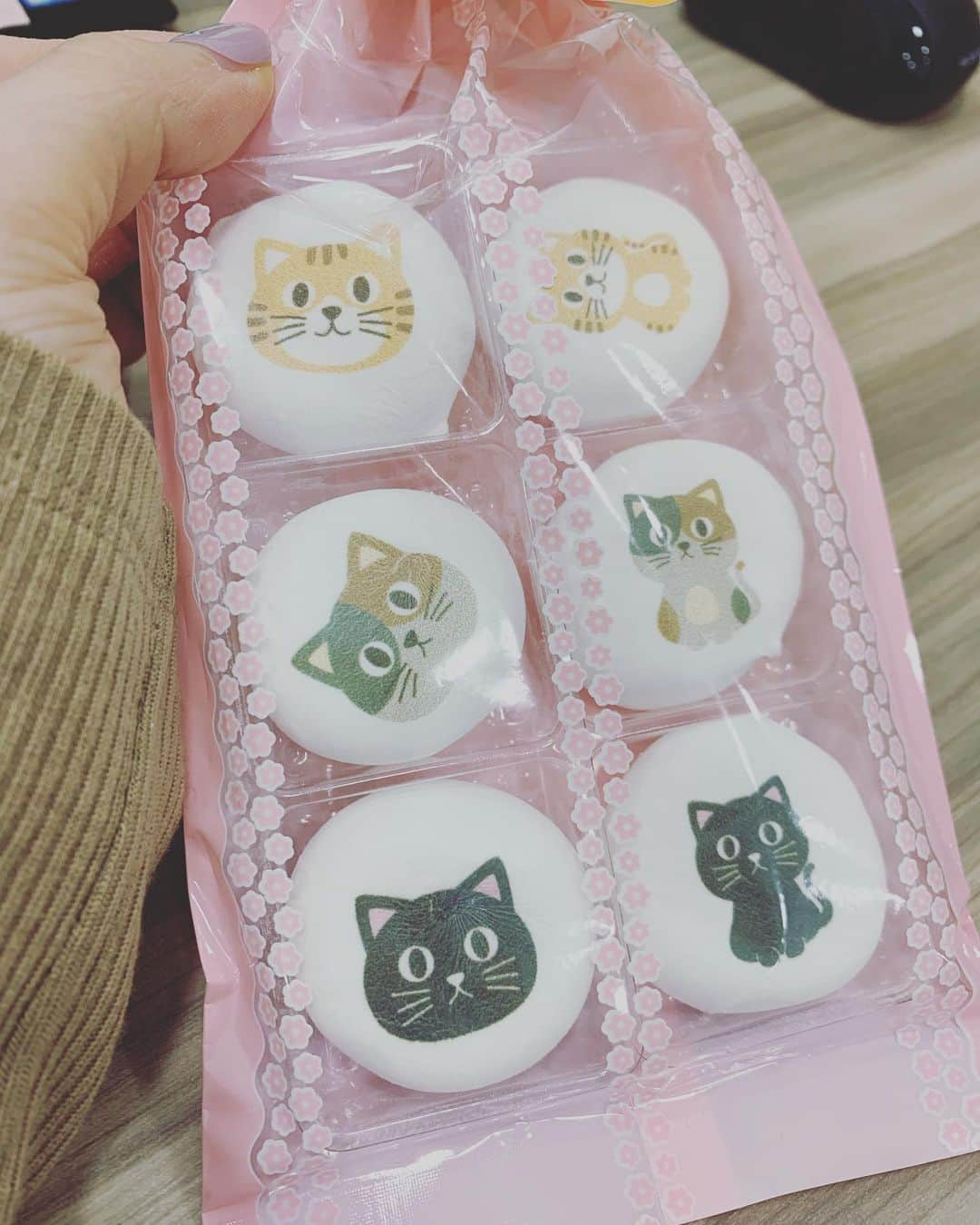 林マオさんのインスタグラム写真 - (林マオInstagram)「ねこマシュマロ🐈‍⬛❤️  さわぐっちゃんからの プレゼント😆  さわぐっちゃんは せっかくなら、 スーパー猫の日に渡せば良かった！  と言いながらくれたけど、  いつもらっても 嬉しいよ🤣  ありがとう😽❤️  帰ったら 娘と一緒にいただきまーす😍🌈  @miho_sawaguchi  #ミヤネ屋#澤口実歩#読売テレビ#アナウンサー #マシュマロ#ねこ#猫好き」2月24日 16時36分 - maohayashi_ytv