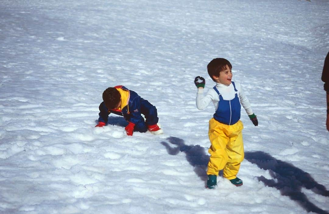 ハビエル・フェルナンデスのインスタグラム：「Desde siempre entre hielo #TBT」