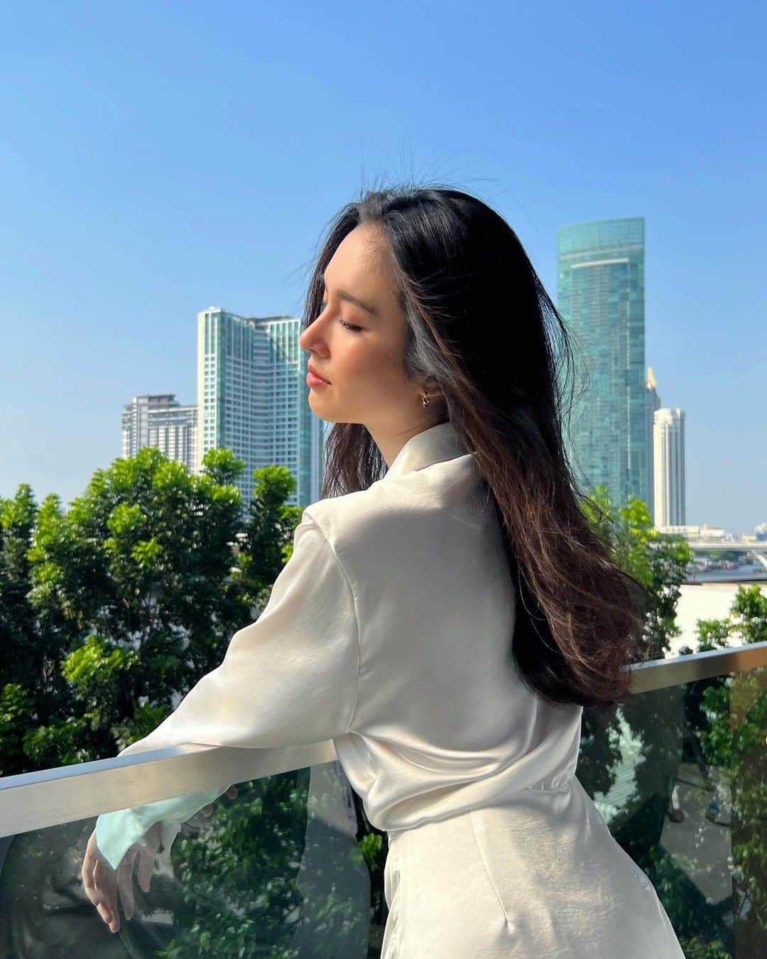 ポーイ・タリーチャダー ペッチャラットのインスタグラム：「What a beautiful Bangkok.」