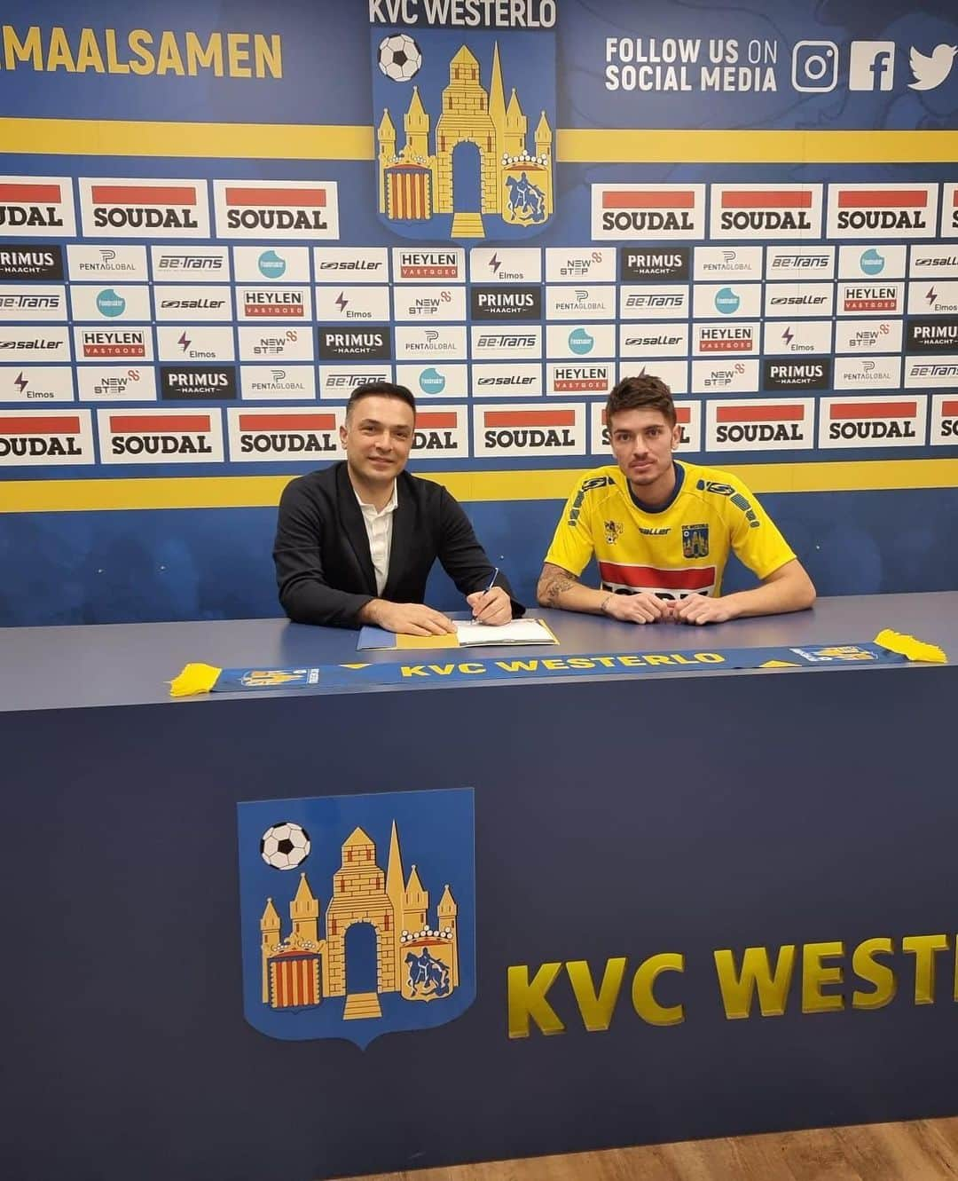 ロマン・ノイシュテッターのインスタグラム：「Happy to keep doing what I love most. Thanks to all people making this happen. @kvcwesterlo」