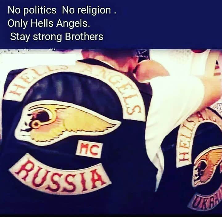 のインスタグラム：「AFFA #hellsangels#hellsangelsforever #brotherhood」