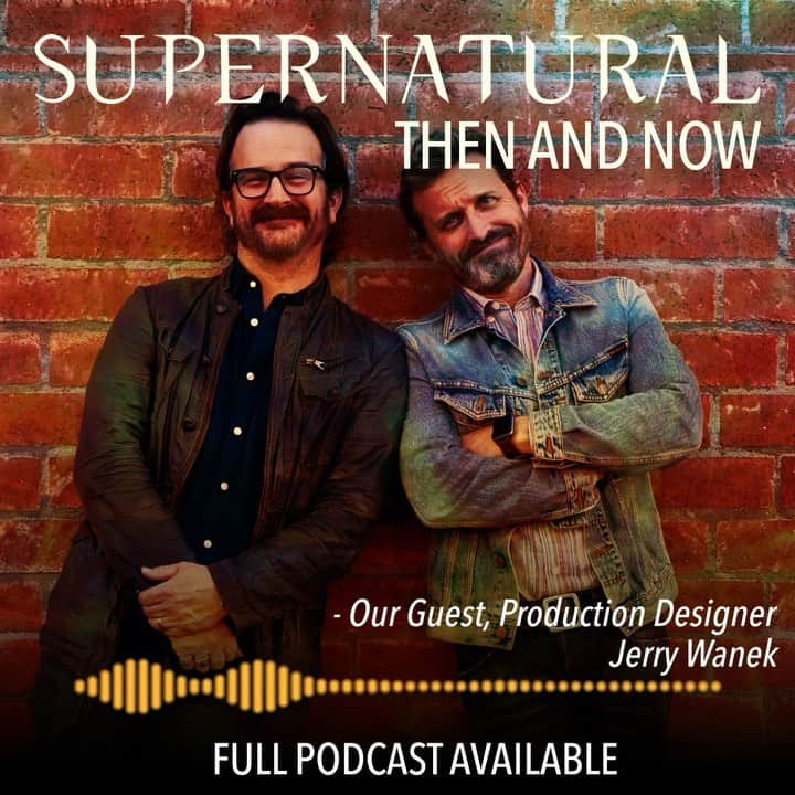 リチャード・スペイト Jrのインスタグラム：「YES! A new episode of the #supernatural rewatch podcast “Supernatural Then And Now” is out now! @robenedict @jaredpadalecki @jensenackles @storymillmedia」