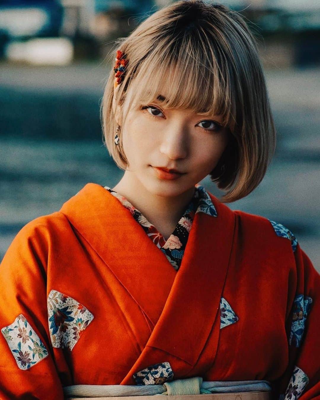 柊里杏のインスタグラム：「お着物はやはり良いですね〜」