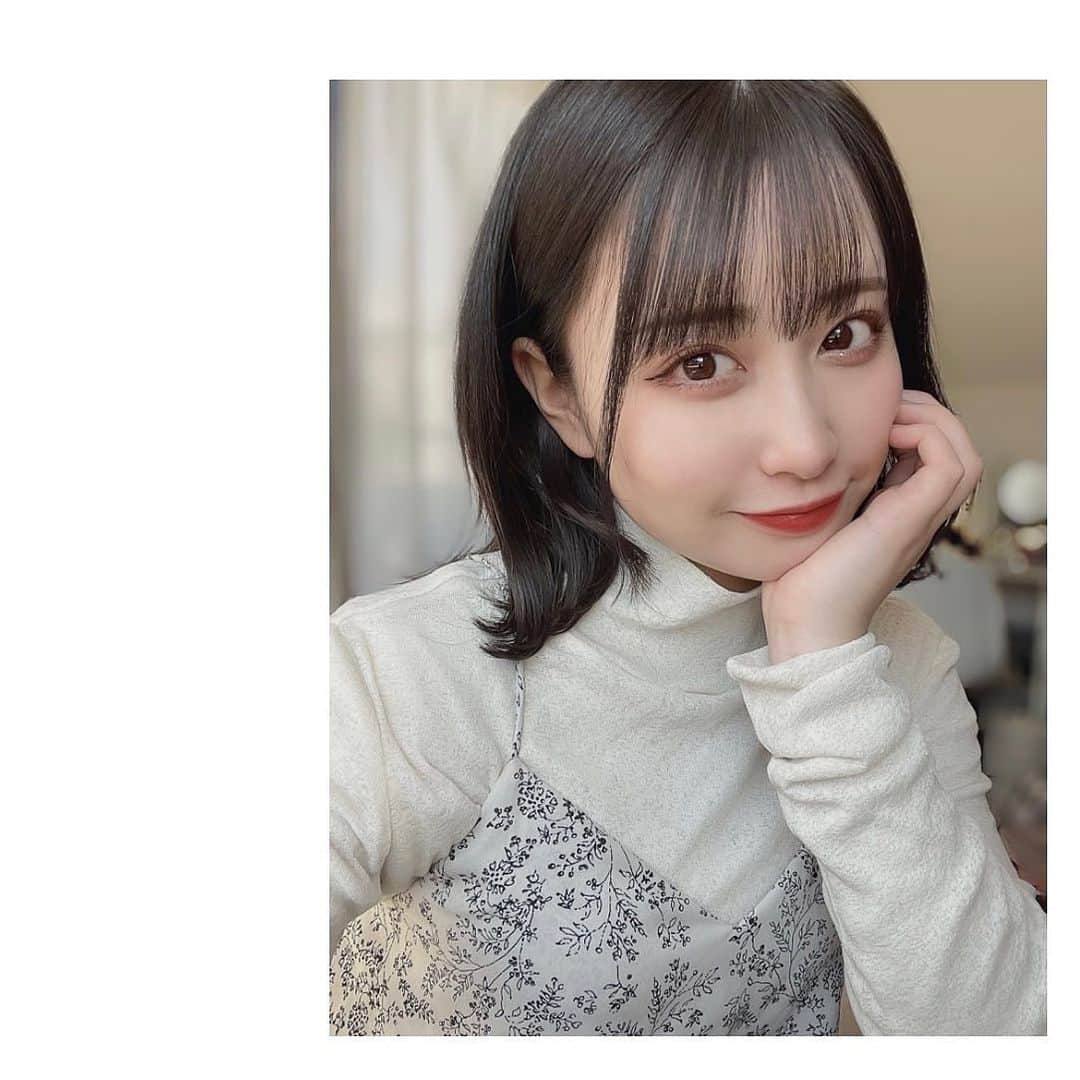 羽原由佳さんのインスタグラム写真 - (羽原由佳Instagram)「. 💐 . 久しぶりの自撮りすぎて撮り方を忘れてました…。 美容院帰りの匂いが好きすぎるんだ〜」2月25日 20時47分 - yuka___habara