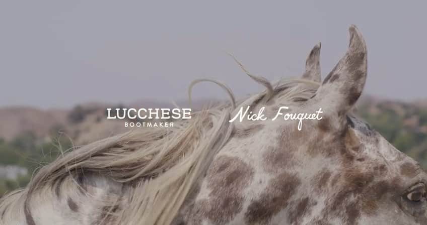 Nick Fouquetのインスタグラム：「Honored and excited to present a collection we did for Lucchese. This iconic brand aligns with everything we believe in; Quality, timelessness, and dreams.   The inspiration was to fuse classic silhouettes with a modern and vintage 70’s feel, bringing to LA the true spirit of the West.  We’ve also honored a lost art, The Cowboy Poet. These are the unsung artistic heroes of the cowboy community. We’ve worked with cowboy poet John Dofflemyer to capture the essence of this collaboration with the poem Guadalupe.」
