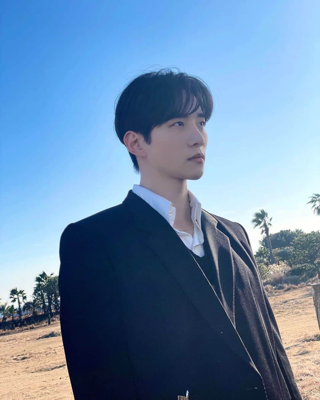 ジュノ のインスタグラム：「한파와 칼바람의 지독한 콜라보레이션 in 제주」