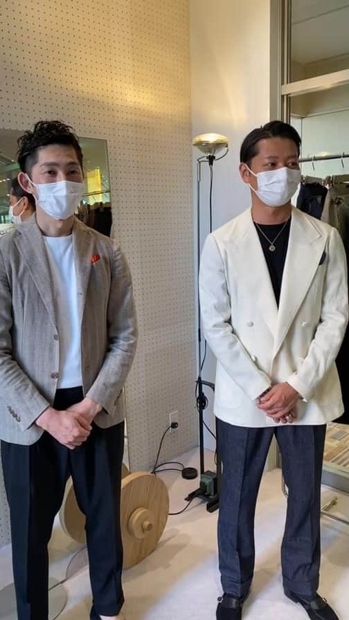 高田朋佳のインスタグラム：「@guji_official さんで2/28(月)まで @berwich_pants のオーダー会を開催中です‼︎ 是非ご来店をお待ちしております‼︎」